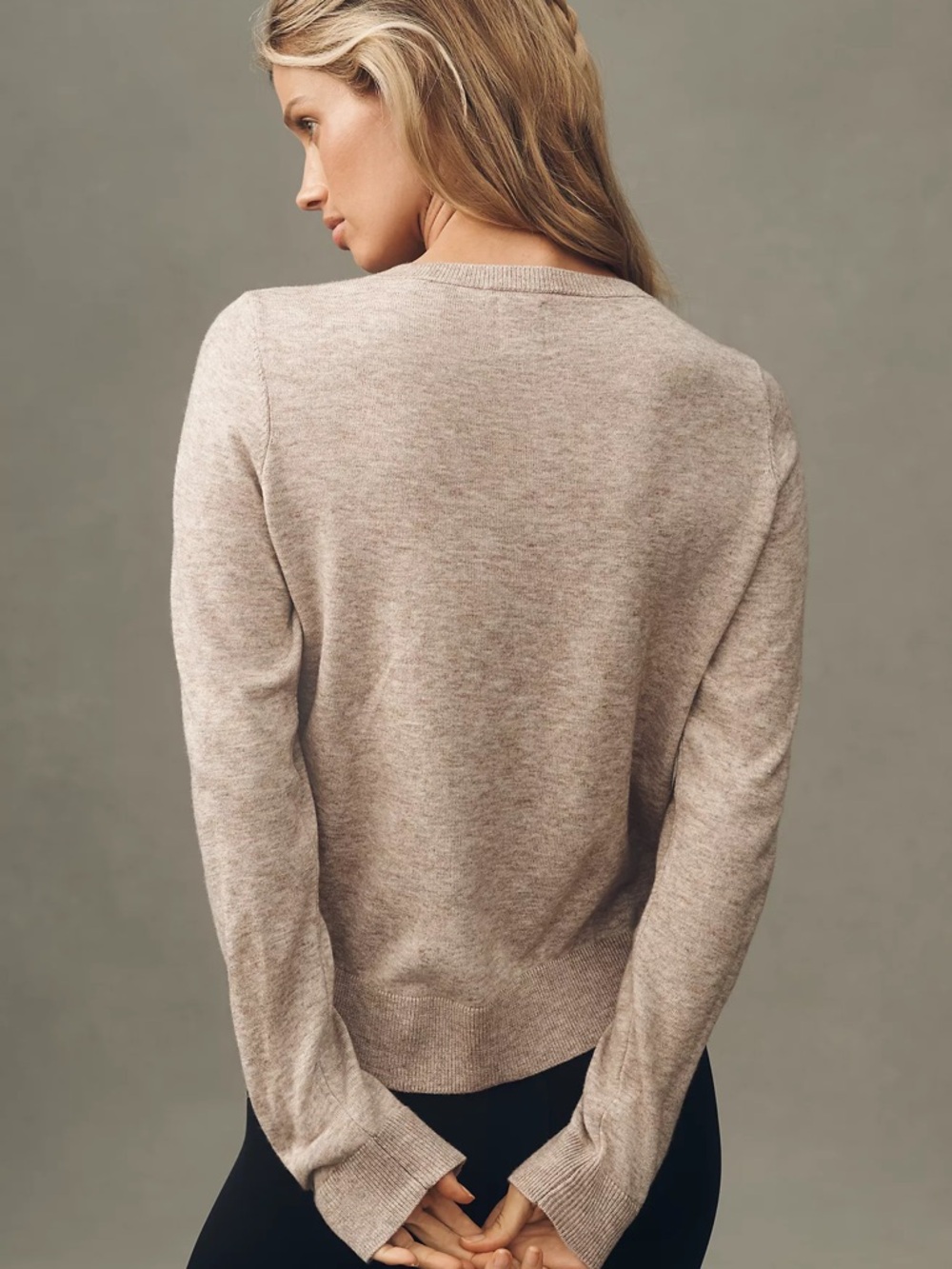 NWT Anthropologie Maeve Icon Cardigan Sweater Equestrian Horse Grey XS - Picture 3 of 4